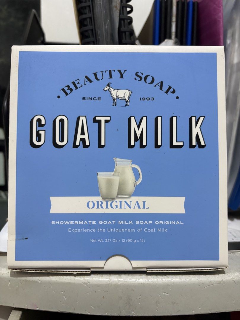 SHOWERMATE GOAT MILK SOAP 90G x 12 BOX (Category: Bath) located in Las Pinas. Submitted by tintindahan (Listing ID 1454891780, Image 1). Description: KOREA SHOWERMATE BEAUTY SOAP 12 SOAPS PER BOX ORIGINAL FROM KOREA.