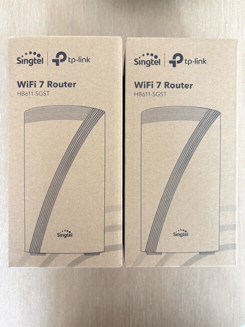 Singtel TP-Link WiFi 7 Router HB611-SGST (2 units), Computers & Tech ...