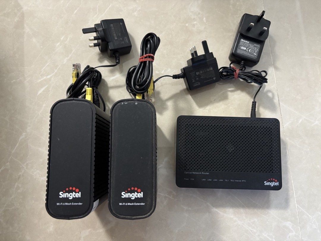 Singtel WiFi 6 Mesh Extenders & Network Router, Computers & Tech, Parts ...