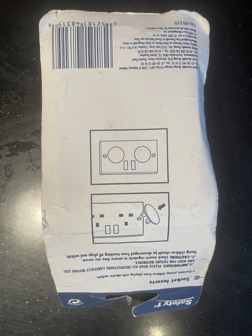 Socket inserts (Category: Safe) located in Singapore. Submitted by rachnaanu37714 (Listing ID 1454921855, Image 2). Description: .