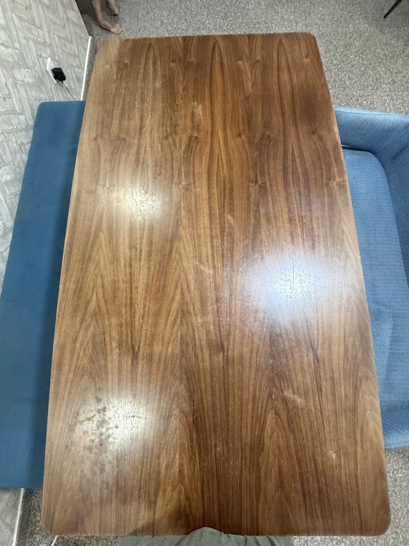 Solid Wood Dining Table Set (Category: Tables & Sets) located in Singapore. Submitted by sales2024 (Listing ID 1454869762, Image 3). Description: Solid Wood Dining Table Set Table Length: 160cm Include: 1 Bench (120cm) + 1 Bench (160cm) Condition: 7/10 Cash & Carry (No Transportation) Very Good Deal :).