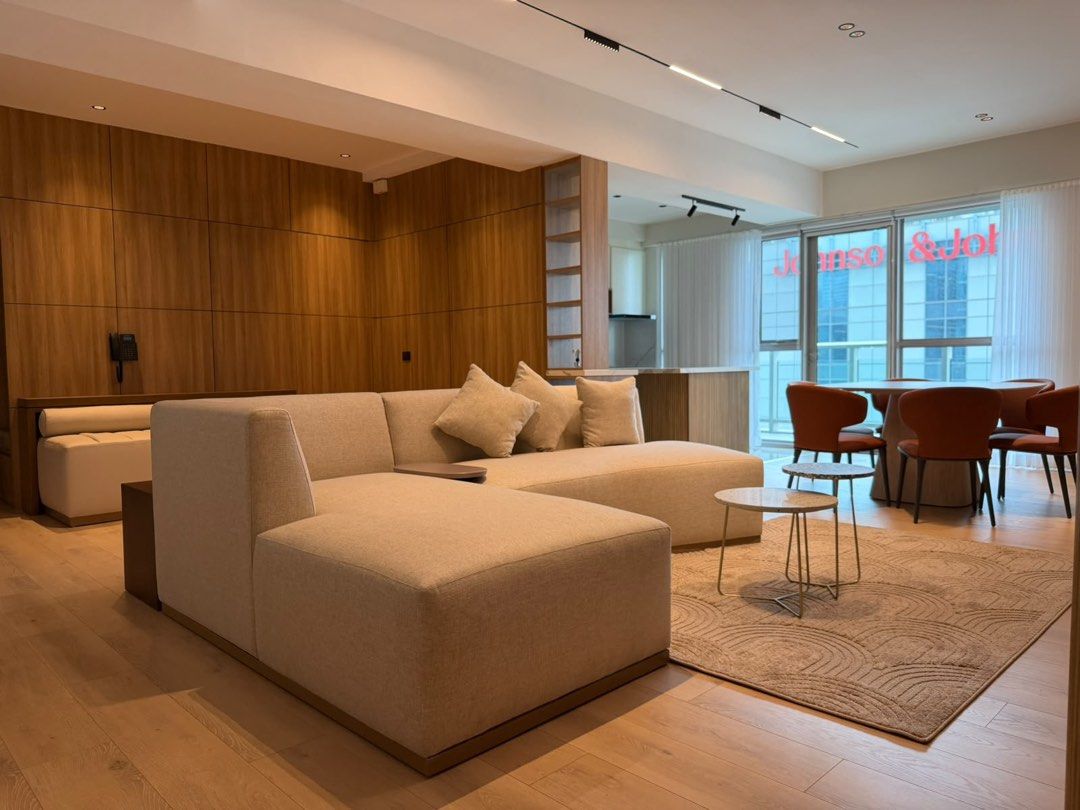 SPACIOUS 2BR ONE SERENDRA-EAST TOWER (Category: Apartments & Condos) located in Makati City. Submitted by preypropertiesph (Listing ID 1454766048, Image 3). Description: INTERIOR DESIGNED UNIT 📍One Serendra, BGC - East Tower 💰Asking P70,000,000 gross Floor Area: 172 square meters 2BR (well sized bedrooms) with tandem parking slots B1 with 2 balconies with service area, maids room & full bath ✨Move-in Ready ✔️Each room has ensuite & spacious wal
