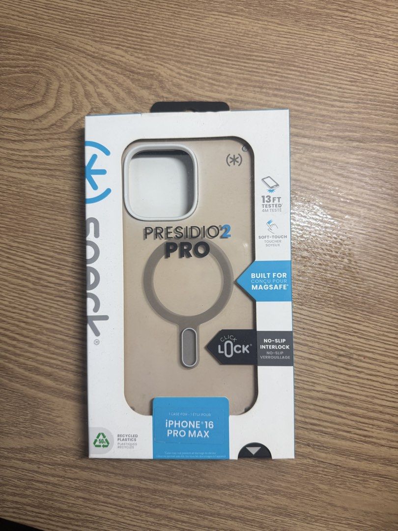 Speck Iphone 16 pro max (Category: Cases & Sleeves) located in Bocaue. Submitted by cocro_crafts (Listing ID 1454901656, Image 1). Description: Original Speck Presidio 2 Pro Iphone 16 Pro Max Please see pictures for flaws .