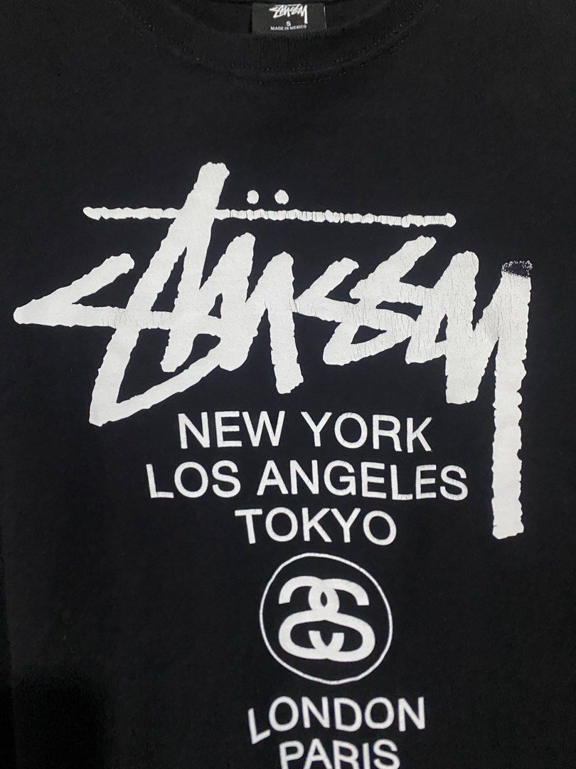 Sta Ana Stussy shirt (Category: Tshirts & Polo Shirts ) located in Manila. Submitted by sixbysix (Listing ID 1454944892, Image 2). Description: Dimes 20/25 Size S/M Condition 10/10 Color rate 9.8/10 Issue minimal hairlines .