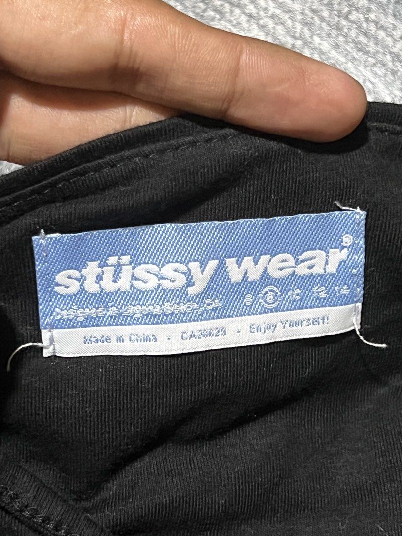 Stussy Crop Top (Category: Others Tops) located in Cebu City. Submitted by mark24anth29233 (Listing ID 1454949046, Image 3). Description: Authentic Dimes: see pics Excellent condi Color rate: 9.8/10 No issue .