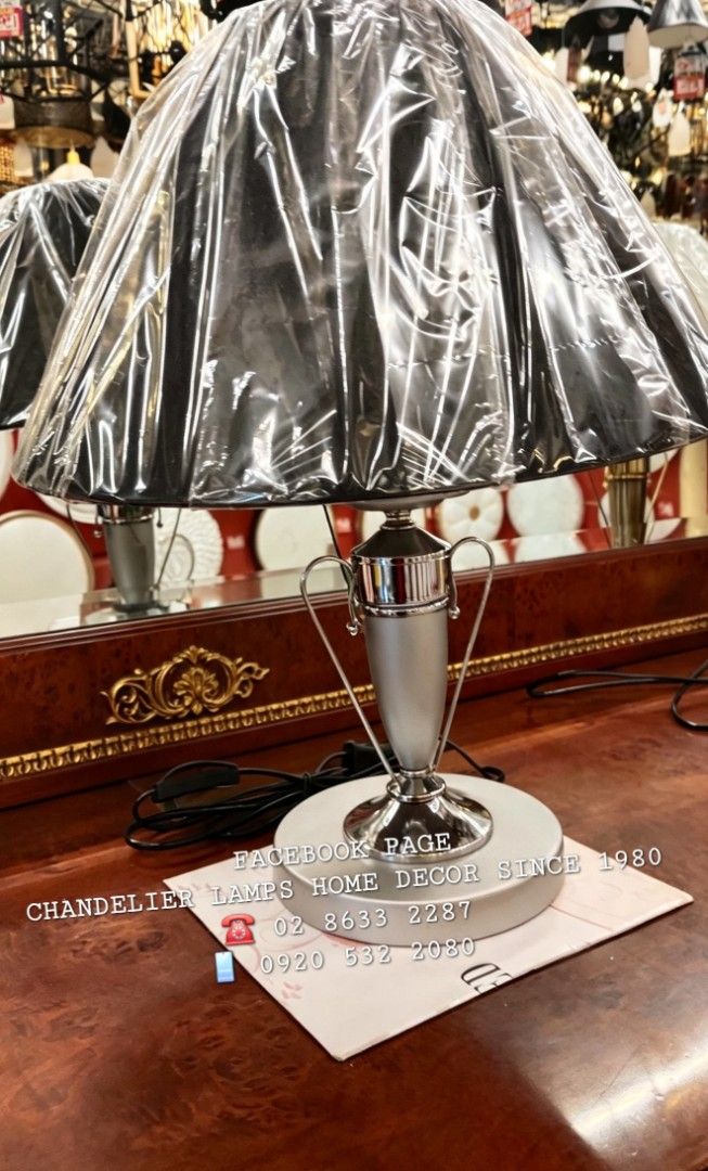 Table lampshade (Category: Lighting) located in Antipolo. Submitted by homelightingtrading (Listing ID 1454855571, Image 2). Description: Back in stock! Cash on Delivery available in Metro Manila only. For provinces, payment is required first. All brand-new items come with a guaranteed warranty. Enjoy same-day delivery nationwide! 🚚📦 #CashOnDelivery #Warranty #TableLamp #desklamp #TrackLighting.