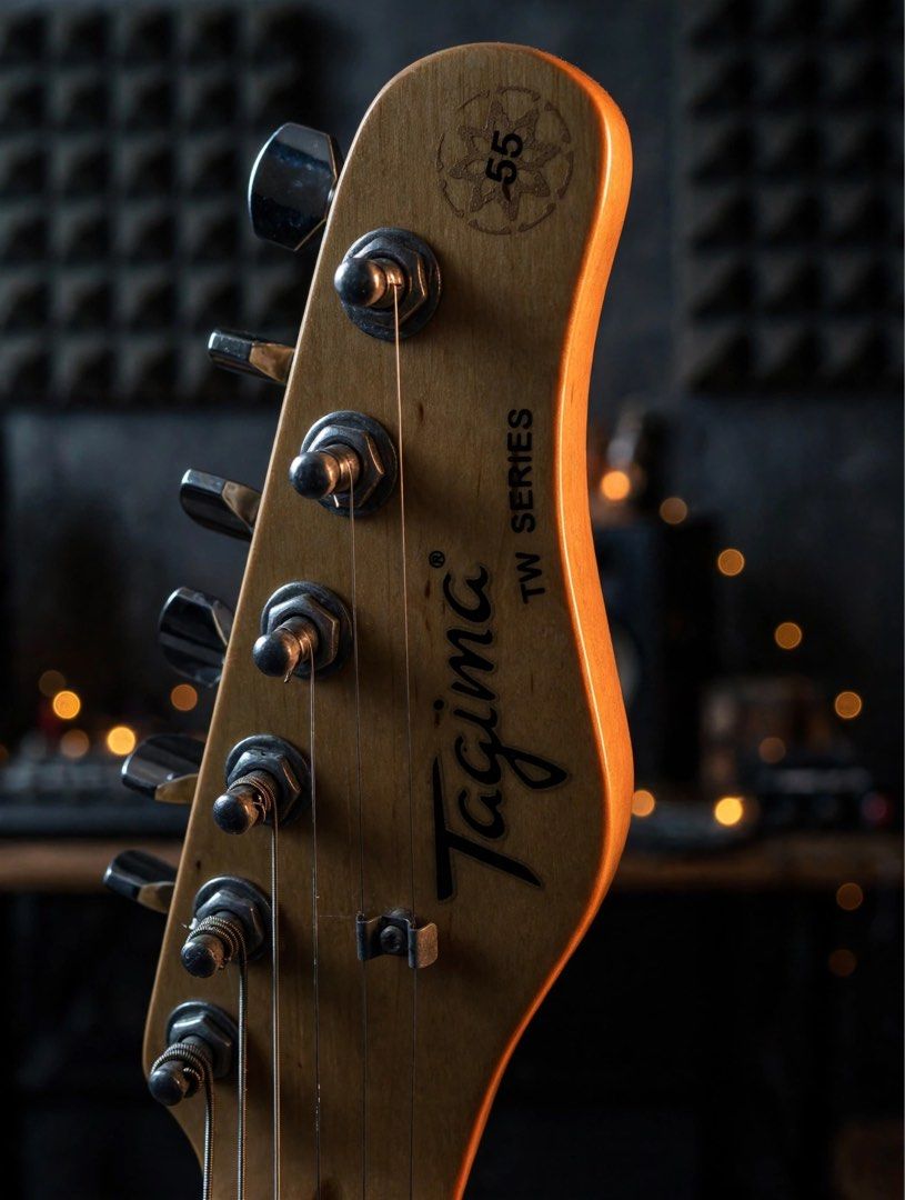 Tagima TW Series Electric Guitar - Black (Category: Musical Instruments) located in Bacoor. Submitted by frake5000 (Listing ID 1454905929, Image 3). Description: - Brand: Tagima - Model: TW Series - Style: Telecaster-style electric guitar - Neck Material: Maple - Fretboard Material: Maple - Color: Black - Condition: Ready for a new home, great for playing music. Upgraded: Bridge pickup to Alnico 5 ceramic hot rail. Original D’addario 10-52 string