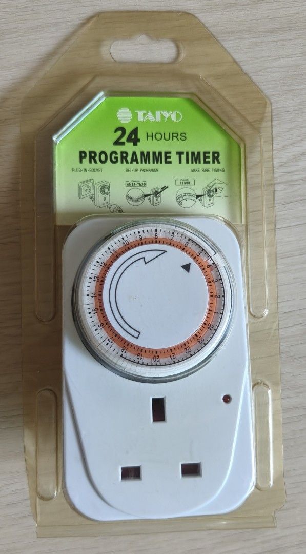 Taiyo 24 Hours Programme Timer (Category: Home Improvement Tools & Accessories) located in Singapore. Submitted by r3bbit (Listing ID 1454900928, Image 1). Description: .