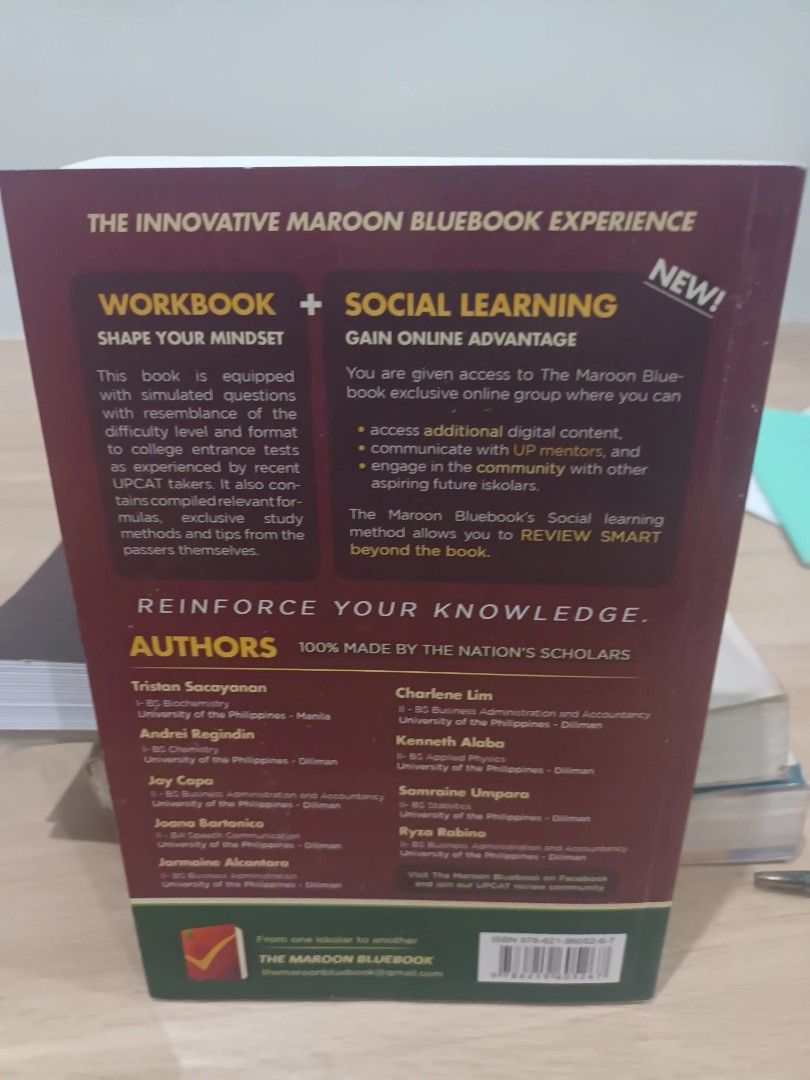 The Maroon Bluebook 2020 edition (Category: Textbooks) located in Paranaque City. Submitted by advc123 (Listing ID 1454897281, Image 2). Description: the maroon bluebook reviewer 2020 edition like new, didnt use much.