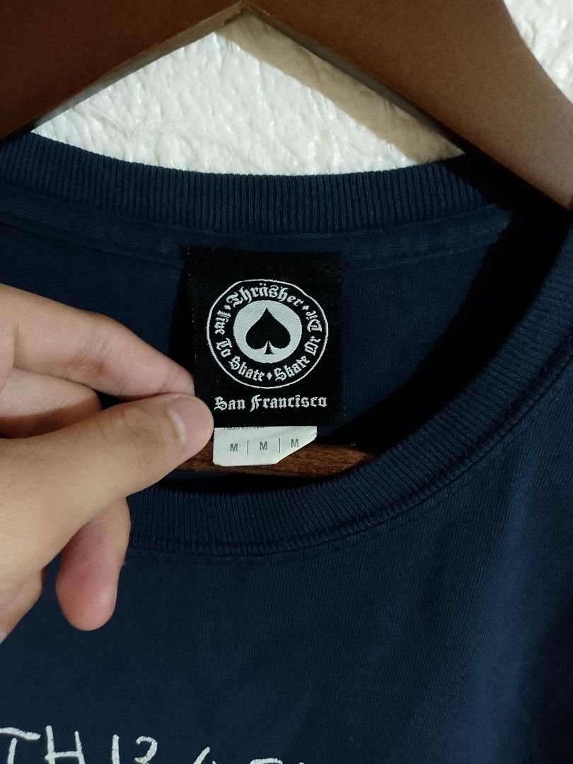 THRASHER GONZALES SHIRT (Category: Tshirts & Polo Shirts ) located in Tabaco. Submitted by zerothreethrift (Listing ID 1454773132, Image 3). Description: THRASHER GONZALES SHIRT SIZE MEDIUM GOOD CONDITION PM IF INTERESTED ALBAY LOCATION.