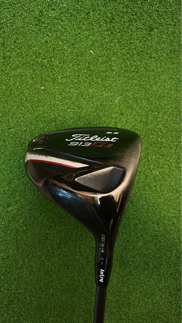 Titleist 913D3 Driver with speeder Shaft (Category: Golf) located in Quezon City. Submitted by jaybreakspar (Listing ID 1454786128, Image 1). Description: - Titleist 913D3 Driver - Equipped with speeder sr shaft - Shows some signs of use on the clubface - Ready for the golf course - Great for your next round.