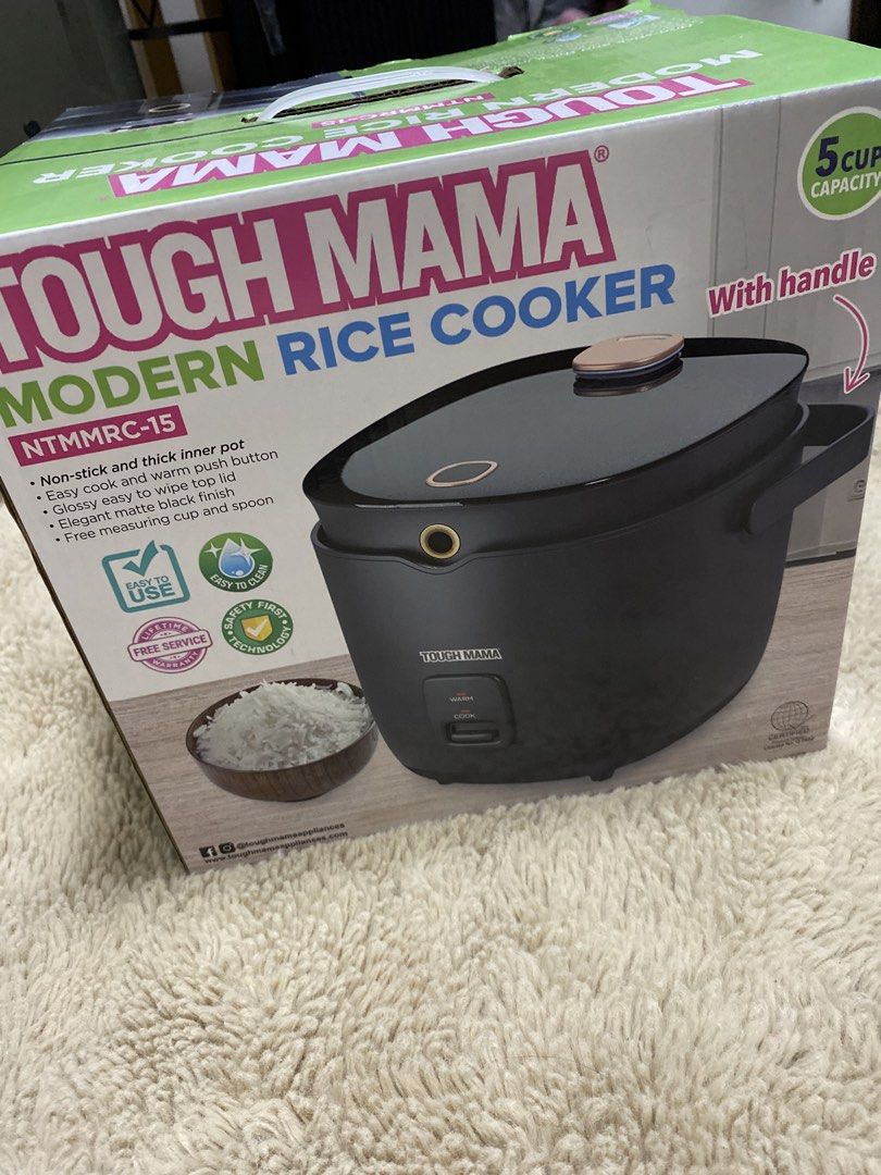 Tough Mama Modern Rice Cooker (Category: Cookers) located in Manila. Submitted by ynahcryzzle (Listing ID 1454870896, Image 2). Description: Brand New Tough Mama Rice Cooker Srp is 2,200.