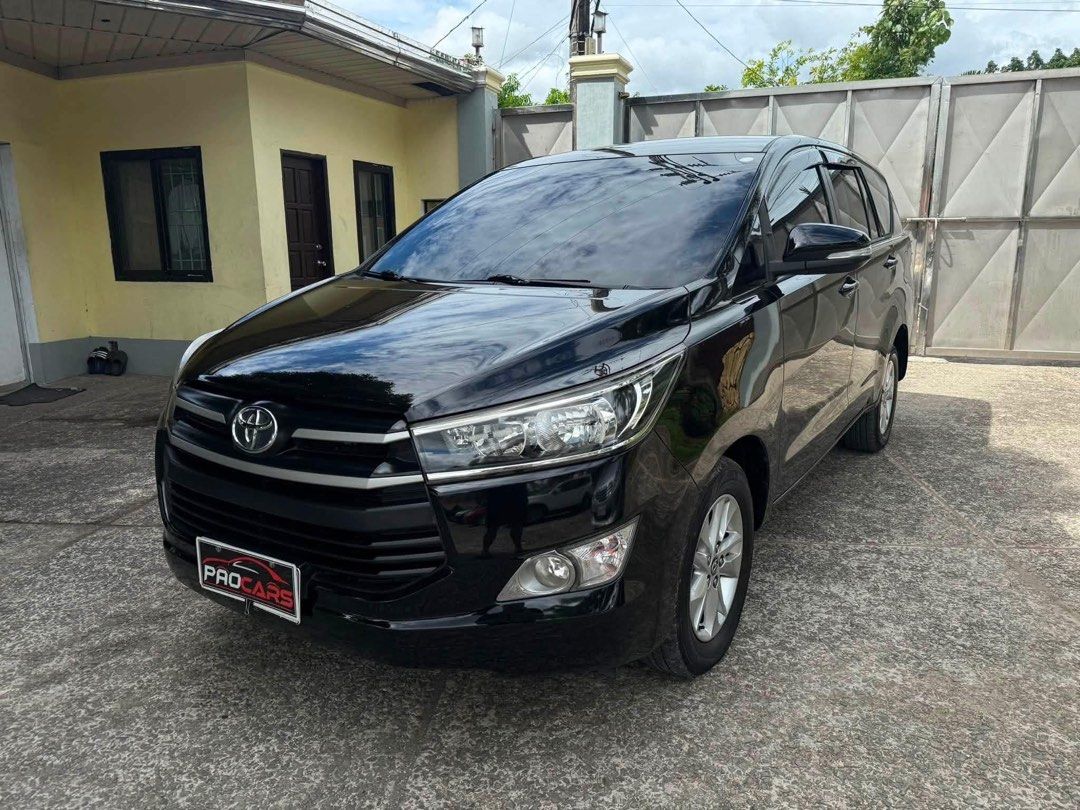 Toyota Innova E Auto (Category: Used Cars) located in Manila. Submitted by quality_cars (Listing ID 1454847579, Image 3). Description: ‼️ FOR SALE ‼️ 💥TOYOTA INNOVA E💥 ➡️ 2017 Model ➡️ 2.8 Diesel Engine ➡️ Color: Black ➡️ Automatic transmission ➡️ Bluetooth/USB input/Auxiliary/Radio ➡️ Eco/Power Mode ➡️ Cool Dual Aircon ➡️ Power window ➡️ All power ➡️ Fully tinted ➡️ 60k+ ODO Only ➡️ Brandnew Tires ➡️ Android head unit ➡️ 4 ending plate ➡️ LTO 