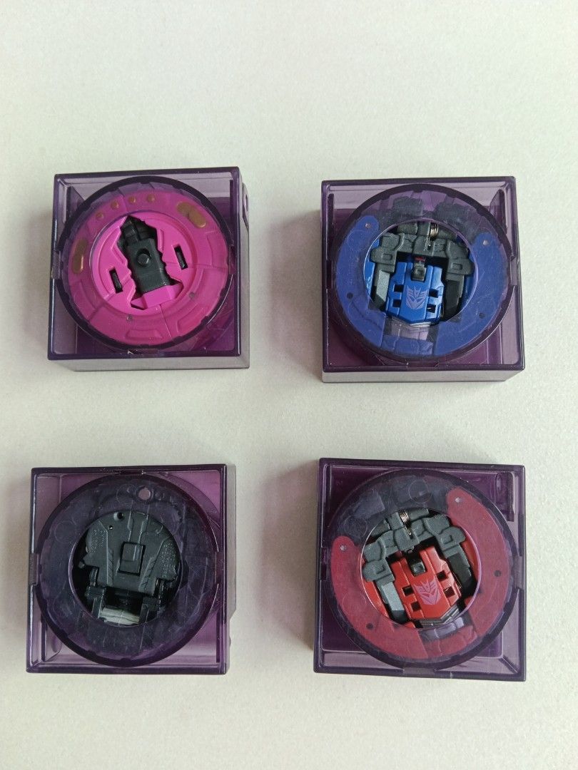 Transformers Robots (Category: Action & Battle Toys) located in Singapore. Submitted by alvinang75 (Listing ID 1454819048, Image 2). Description: 4 matchbox Size, Transformers Robots .