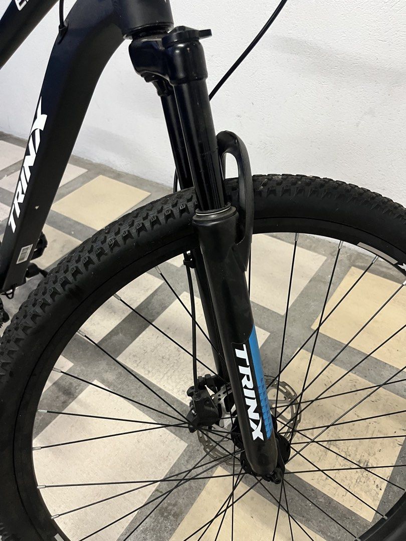 Trinx Edge Mountain Bike 29er (Category: Bicycles) located in Las Pinas. Submitted by garms (Listing ID 1454866464, Image 3). Description: Trinx Edge Mountain Bike 29er Brandnew Size Medium Frame Shimano Tourney 3x9 Groupset Trinx Hydraulic Brakes Trinx Air Fork 12k only! Meetups: SM Southmall, Alabang Town Center, Filinvest/Festival Alabang, BF Homes Parañaque Pm for more photos/info Thanks :)).