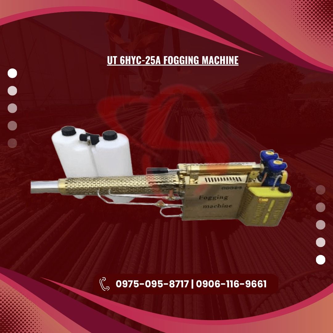 UT 6HYC-25A FOGGING MACHINE (Category: Home Improvement Tools & Accessories) located in Caloocan City. Submitted by jepoy_southendconstruction (Listing ID 1454762213, Image 1). Description: 𝕆ℕ 𝕊𝕋𝕆ℂ𝕂 – ℍ𝕚𝕘𝕙-ℚ𝕦𝕒𝕝𝕚𝕥𝕪 𝕀𝕟𝕕𝕦𝕤𝕥𝕣𝕚𝕒𝕝 & ℂ𝕠𝕟𝕤𝕥𝕣𝕦𝕔𝕥𝕚𝕠𝕟 𝕄𝕒𝕥𝕖𝕣𝕚𝕒𝕝𝕤 𝕃𝕠𝕠𝕜𝕚𝕟𝕘 𝕗𝕠𝕣 𝕢𝕦𝕒𝕝𝕚𝕥𝕪 𝕔𝕠𝕟𝕤𝕥𝕣𝕦𝕔𝕥𝕚𝕠𝕟 𝕒𝕟𝕕 𝕙𝕒𝕣𝕕𝕨𝕒𝕣𝕖 𝕞𝕒𝕥𝕖𝕣𝕚𝕒𝕝𝕤? 𝕎𝕖 𝕤𝕦𝕡𝕡𝕝𝕪 𝕒 𝕨𝕚𝕕𝕖 𝕣𝕒𝕟𝕘𝕖 𝕠𝕗 𝕕𝕦