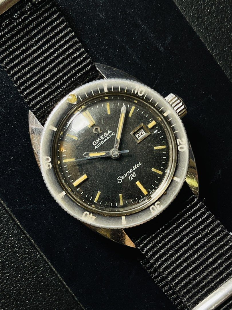 Vintage Omega Seamaster 120 (Category: Luxury Watches) located in Calamba. Submitted by nikkoneko86 (Listing ID 1454785476, Image 2). Description: 31mm case diameter / fully functioning automatic movement has some honest vintage wear message me for more details.