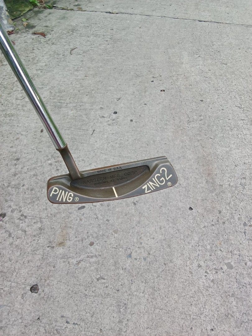 vintage Ping Zing 2 putter, Right Handed (Category: Golf) located in San Pedro. Submitted by trisheljas_japansurplus (Listing ID 1454936787, Image 1). Description: 📍For Sale📍 vintage Ping Zing 2 putter, right handed Steel shaft location 📍 Filinvest Homesite barangay bagong silang san pedro laguna 📍.