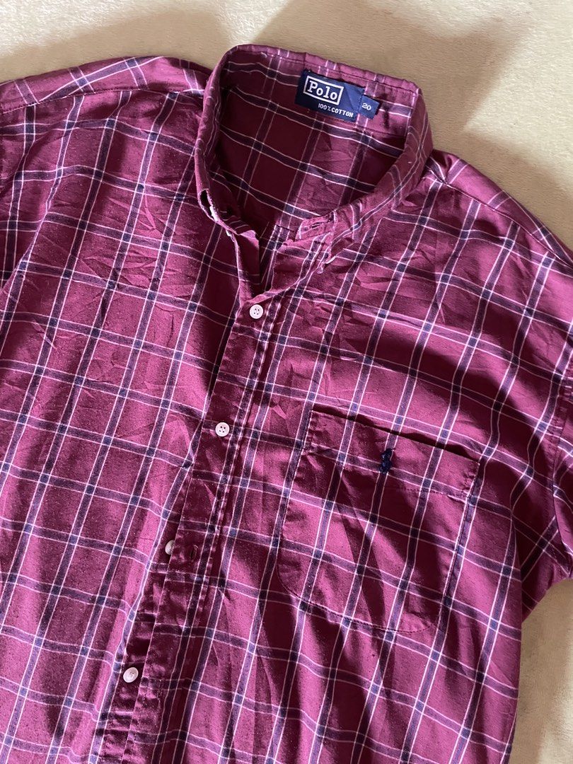 Vintage Ralph Lauren Polo Button Down Shirt (Category: Tshirts & Polo Shirts ) located in Malaybalay. Submitted by mo0rph (Listing ID 1454950083, Image 2). Description: 30Lx23w Add sf 100 Mindanao loc Go tyme or maribank Jnt.