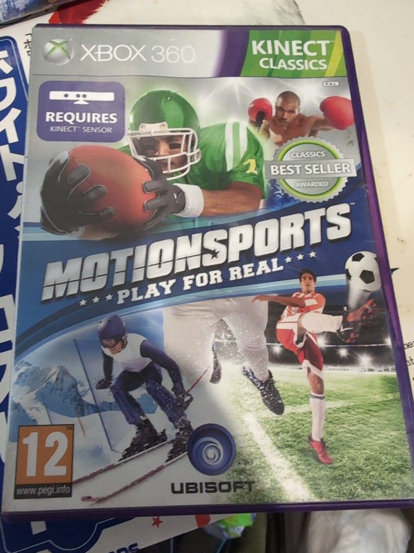 Xbox 360 Kinect Training Game + Motionsports (Category: Xbox) located in Silang. Submitted by akalcol (Listing ID 1454850126, Image 3). Description: - Requires Kinect sensor. - Fun and effective way to exercise at home. - Suitable for all fitness levels. - Available for pick up today! - Sold as is / wysiwyg /untested.