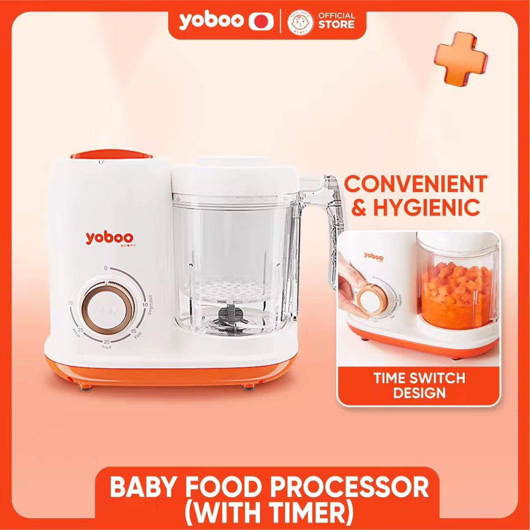 Yoboo Food Processor (Category: Weaning & Toddler Feeding) located in Taguig. Submitted by editbymama (Listing ID 1454812997, Image 3). Description: Yoboo Food Processor In great condition No box but all pieces intact with no issues Can be used for steaming, blending, perfect for babies starting with solids..