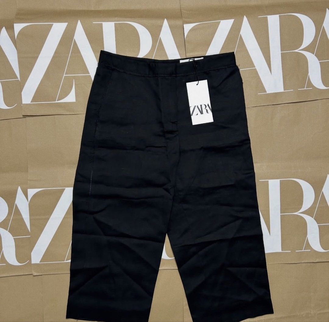 ZARA Collection Long Straight Bermuda Shorts (Category: Other Bottoms) located in Manila. Submitted by ccollection_ (Listing ID 1454922738, Image 3). Description: Waistline 27.
