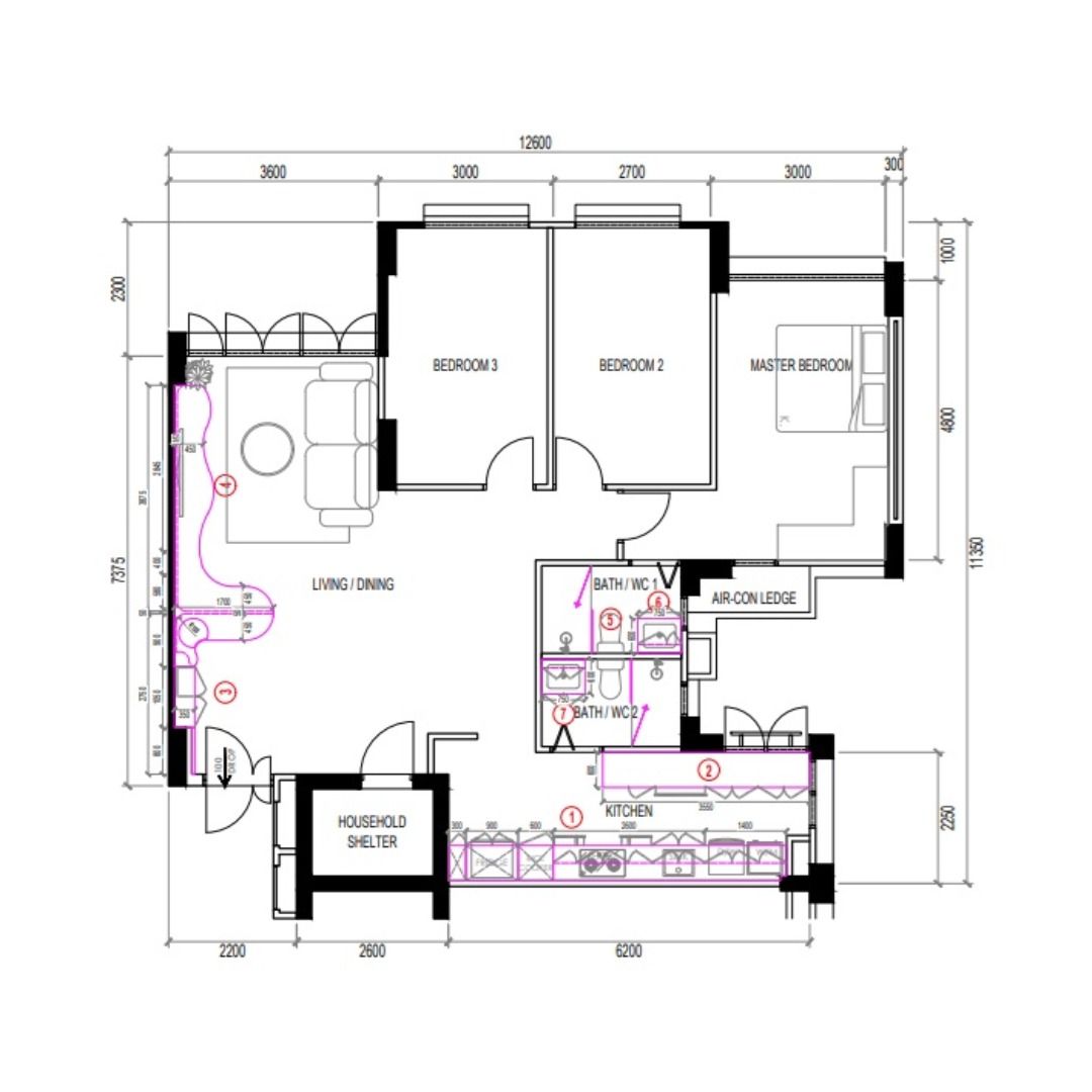 2D layout plan (Category: Art & Prints) located in Singapore. Submitted by mac313 (Listing ID 1455056339, Image 7). Description: ✨ 2D layout plan (CAD Drawing) ✨ CAD drawing floor plan or any drawings Required information: -Jpg/png or PDF file of desired product or layout with dimension For your information: - I do not go for site/ site measurement - All completed works will sent to your phone - 100% full payment before proceed drawing - PayNow/ 