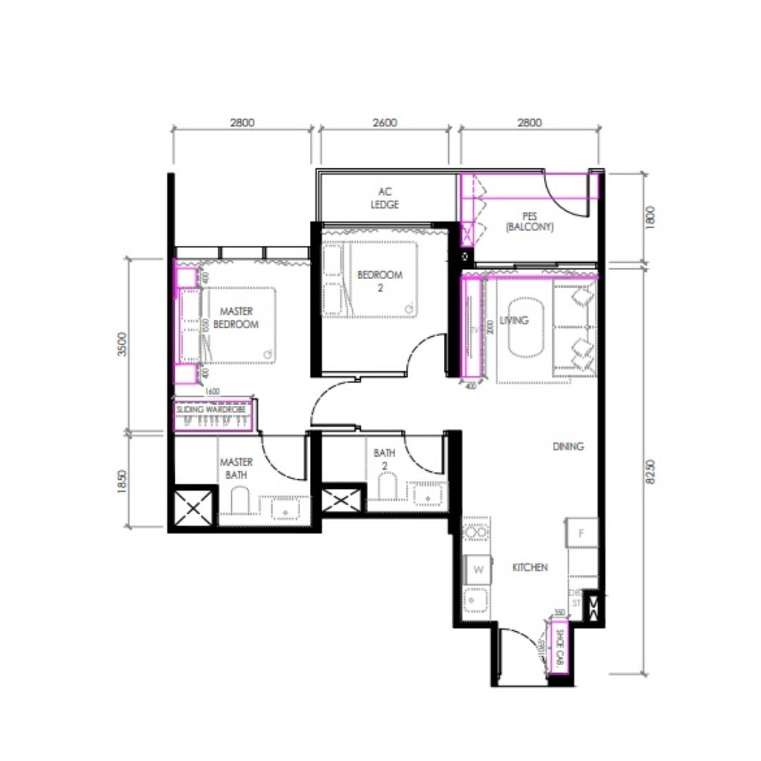 2D layout plan (Category: Art & Prints) located in Singapore. Submitted by mac313 (Listing ID 1455056339, Image 4). Description: ✨ 2D layout plan (CAD Drawing) ✨ CAD drawing floor plan or any drawings Required information: -Jpg/png or PDF file of desired product or layout with dimension For your information: - I do not go for site/ site measurement - All completed works will sent to your phone - 100% full payment before proceed drawing - PayNow/ 