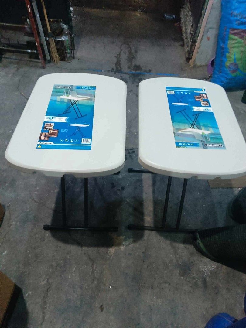 2ft Lifetime Table Personal Table (Category: Tables & Sets) located in Manila. Submitted by redonlineshop (Listing ID 1455069769, Image 3). Description: 2ft LIFETIME TABLE ₱1300 ON HAND BRAND NEW Mode of Payment: Gcash,COD Same day delivery + Delivery Fee.