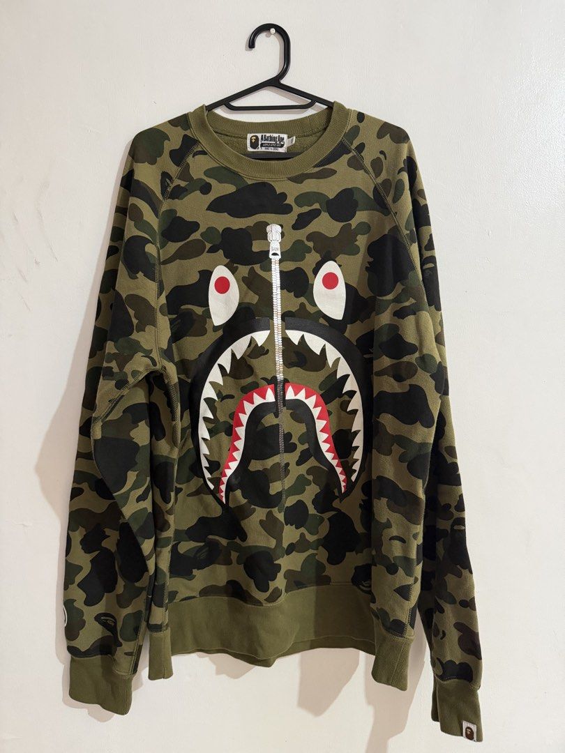 Authentic Bathing Ape terno (Category: Sets & Coordinates) located in Manila. Submitted by oddflower.306428 (Listing ID 1454991056, Image 1). Description: Used twice in Japan Good as new Both size XL Rfs. Decluterring.