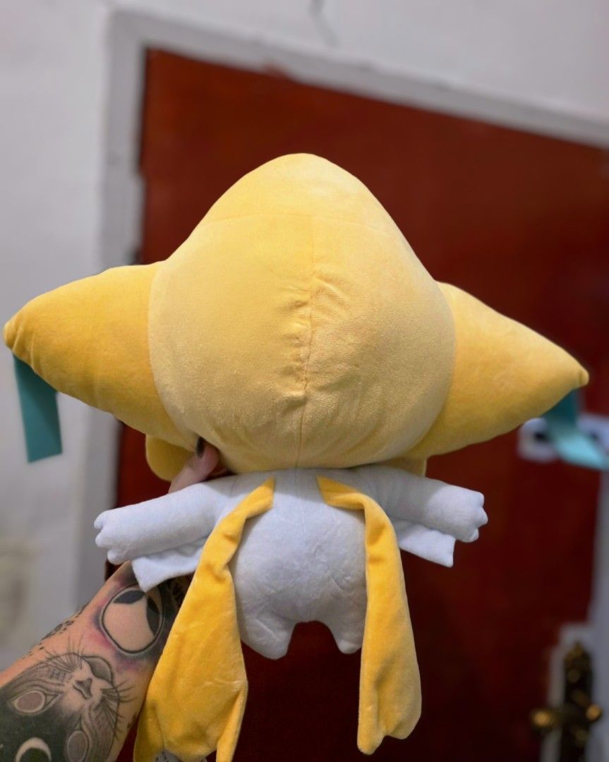 Banpresto Pokemon Jirachi Plush (Category: Plushies & Soft Toys) located in Amadeo. Submitted by money.can.buy.happiness (Listing ID 1455041035, Image 2). Description: Banpresto Pokemon Jirachi Plush Price: P2,600 - Authentic (from Shibuya, Tokyo, Japan) - Brand new - Never used nor displayed (just inside the plastic) - Height: 14 inches Note: This was only available for a limited time in Japan (by winning in the crane games).