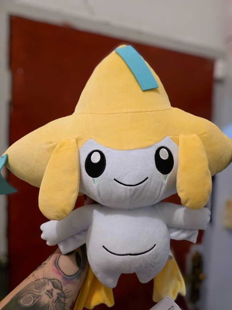 Banpresto Pokemon Jirachi Plush (Category: Plushies & Soft Toys) located in Amadeo. Submitted by money.can.buy.happiness (Listing ID 1455041035, Image 1). Description: Banpresto Pokemon Jirachi Plush Price: P2,600 - Authentic (from Shibuya, Tokyo, Japan) - Brand new - Never used nor displayed (just inside the plastic) - Height: 14 inches Note: This was only available for a limited time in Japan (by winning in the crane games).