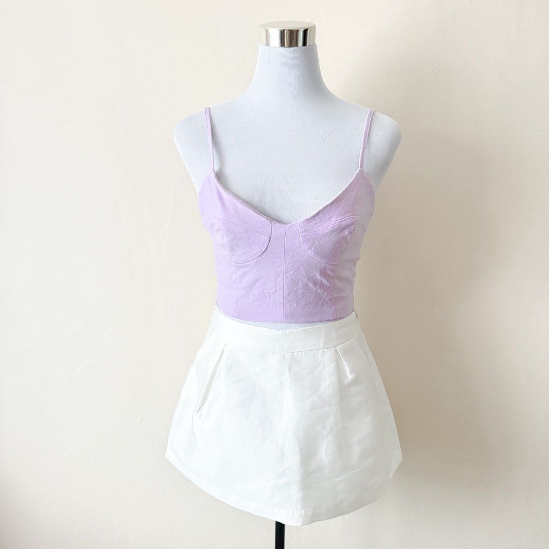 Bershka Purple Bustier Crop Top (Category: Others Tops) located in Antipolo. Submitted by rosywardrobe (Listing ID 1454987132, Image 1). Description: 🎀 MAKE READING A HABIT 🎀 • No order form, no reservation! • Strictly 1 day reservation • Payment first before order processing • No return, No exchange • Don’t make an offer if you’re not 100% sure • No shipping every weekends — PAYMENT CHANNELS — • GCash • Gotyme • Maya • BDO • BPI • Unionbank — 