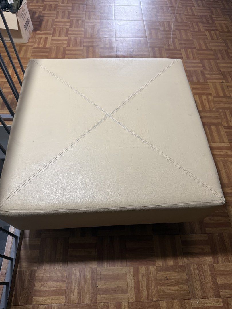 Big coffee table and two chairs SET (Category: Tables & Sets) located in Quezon City. Submitted by gkimyard (Listing ID 1455048757, Image 3). Description: Table size 90x90cm From floor to top is 43cm 2 chairs as seen on the photo (All other accessories not included) Chair 89cm height from floor 60cm length 78cm chair base.