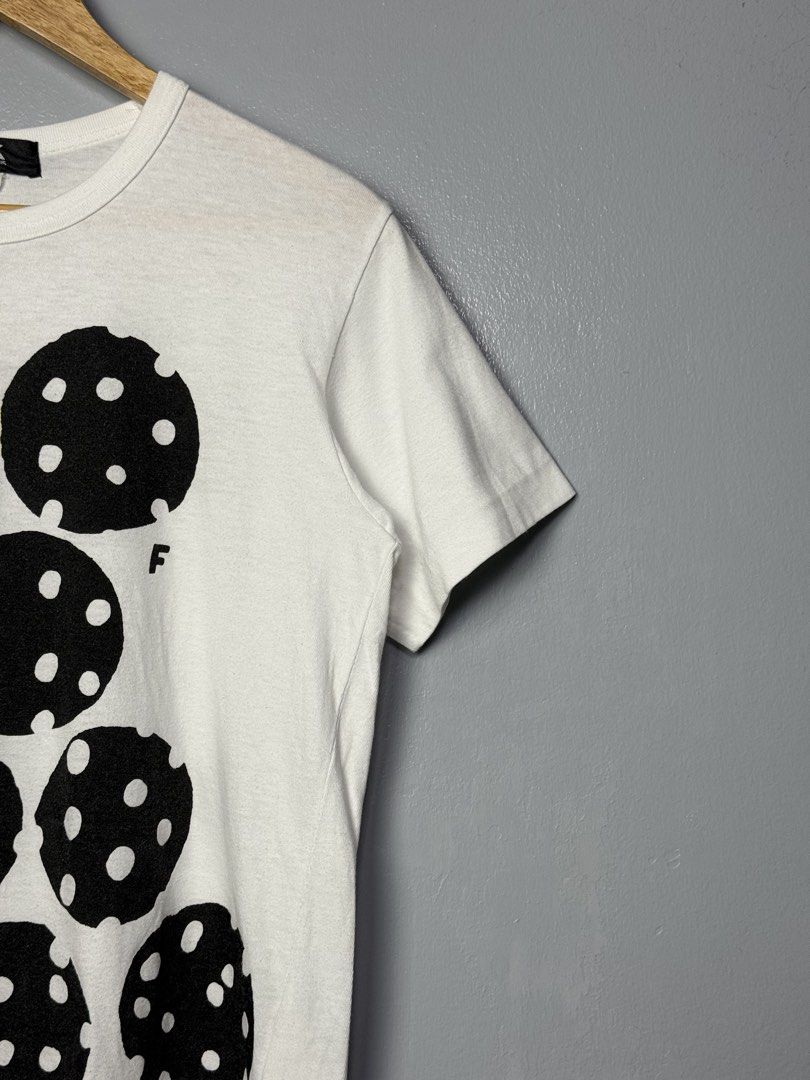 Black CDG Polka dot Pattern (Category: Tshirts & Polo Shirts ) located in Manila. Submitted by dipdrip (Listing ID 1455081090, Image 2). Description: DIMENSIONS Width : 17.5 Length : 23 Condition In excellent condition 1,500php Negotiable Open for COD via Lalamove around Metro Manila.