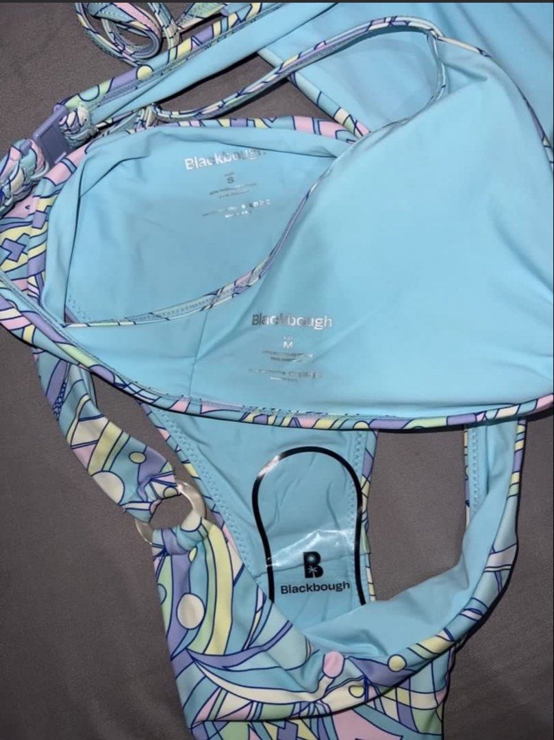 Blackbough Swim Kate Fixed Triangle Bikini Top / High Life (Category: Bikinis & Swimsuits) located in Iligan City. Submitted by uknow_me (Listing ID 1454997720, Image 3). Description: •size Xs to semi med (im Xs) •used once only •RFs: need funds .
