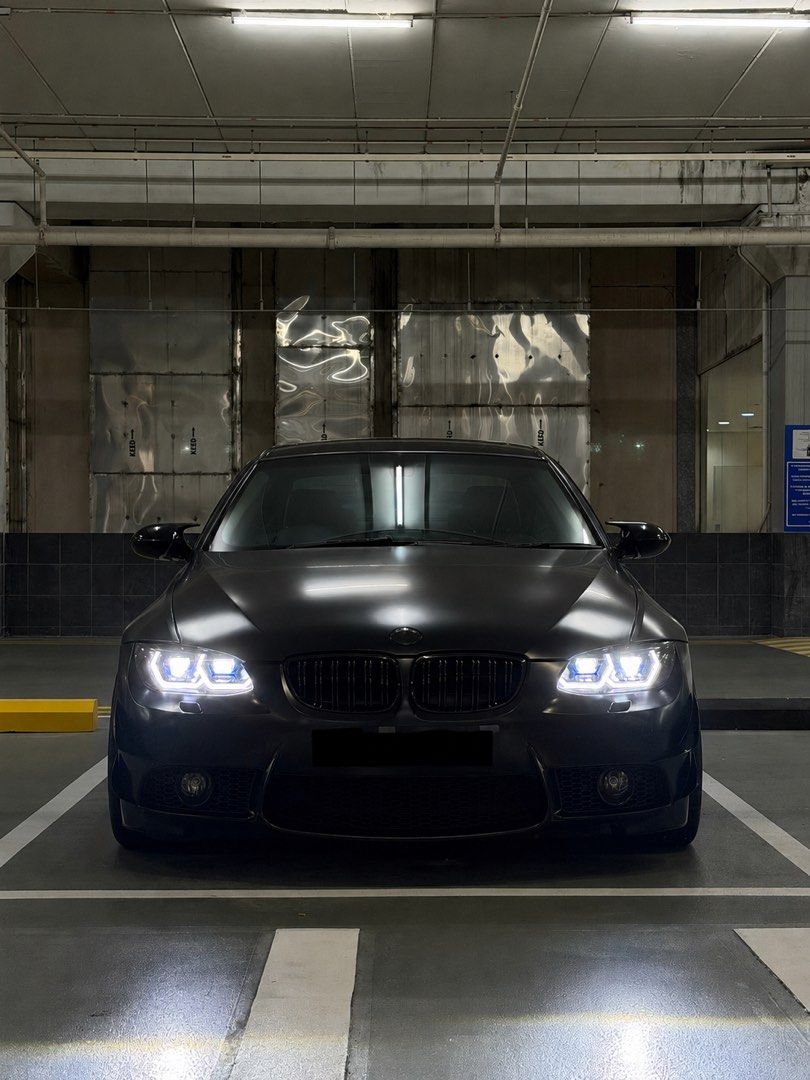 BMW 3 Series Coupe 335i (A) (Category: Used Cars) located in Singapore. Submitted by charcoalsimbamochi (Listing ID 1454987540, Image 1). Description: 3rd owner Brembo GTS BBK KW V3 coilover Recent CSC7s CF steering wheel Recent satin black wrap Upgraded digital speedometer Upgraded Android Player with reverse cam Upgraded headlight + taillights Upgraded M3 Fenders Servicing and maintenance done up regularly with receipts. Inspection just done la