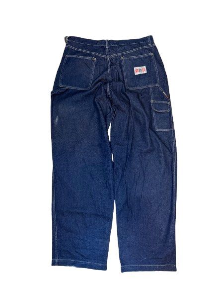 Brooklyn overall- Carpenter baggy pant (Category: Jeans) located in Manila. Submitted by D3CLUTTER (Listing ID 1455049067, Image 2). Description: Brooklyn Overall Carpenter Baggy Pant Dimes: W 36 L 46 Hem 10 Rise 16 ₱700 Message for more details and issues .