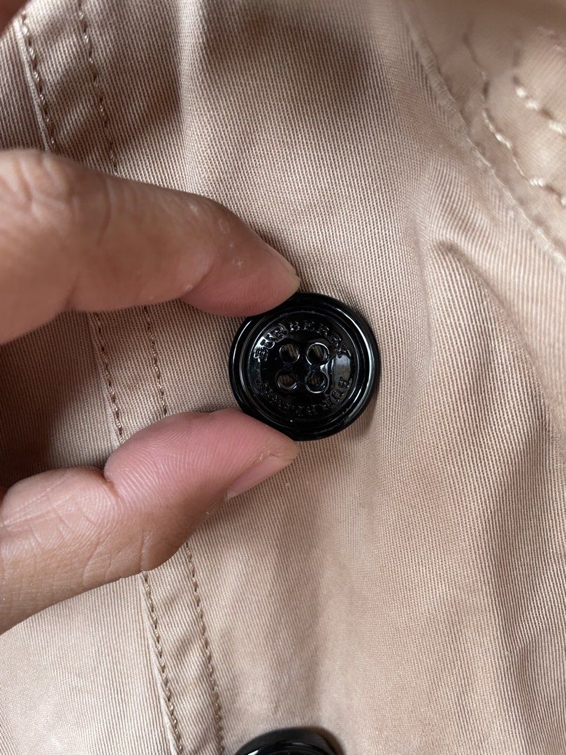 Burberry Trench Coat (Category: Luxury Apparel) located in Manila. Submitted by ajnd.thrift (Listing ID 1454955874, Image 3). Description: Burberry Trench Coat Size US 4 on Tag Very Good Condition .