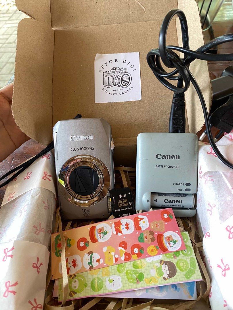 Canon Ixus 1000 hs | PowerShot SD4500 IS (Category: Cameras) located in Caloocan City. Submitted by gandatch (Listing ID 1454901804, Image 1). Description: CANON IXUS 1000HS (RARE) 10 mp 10x zoom CMOS sensor Ganda netooo ea Also known Canon ixy 50s Digi’s Inclusions • Original Battery • Original Charger • Mermory Card • Card reader(ios) ~ light Icd vignette.