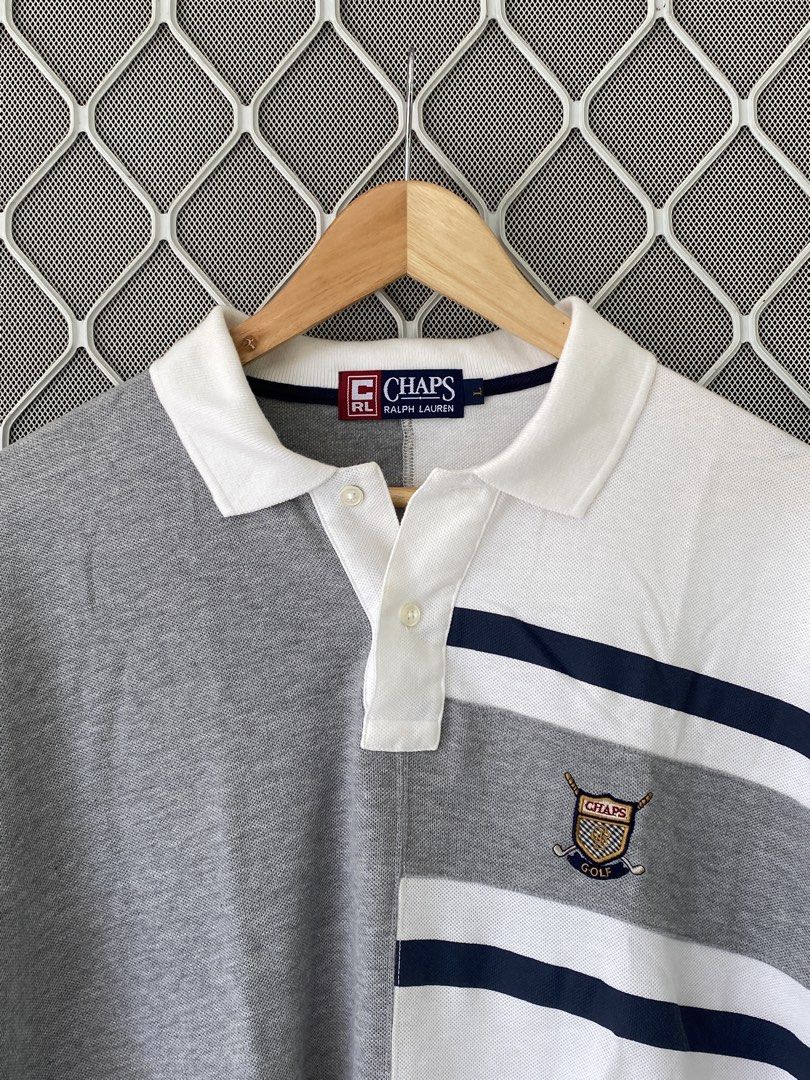 Chaps Polo Shirt (Category: Formal Shirts) located in General Natividad. Submitted by lootsnijay (Listing ID 1455073997, Image 3). Description: fits L Width: 22” Length: 29-31” Color rate: 9/10 Issue/s: None 📌washed 📌color may vary due to lighting 📌shipping via jnt/flash express.
