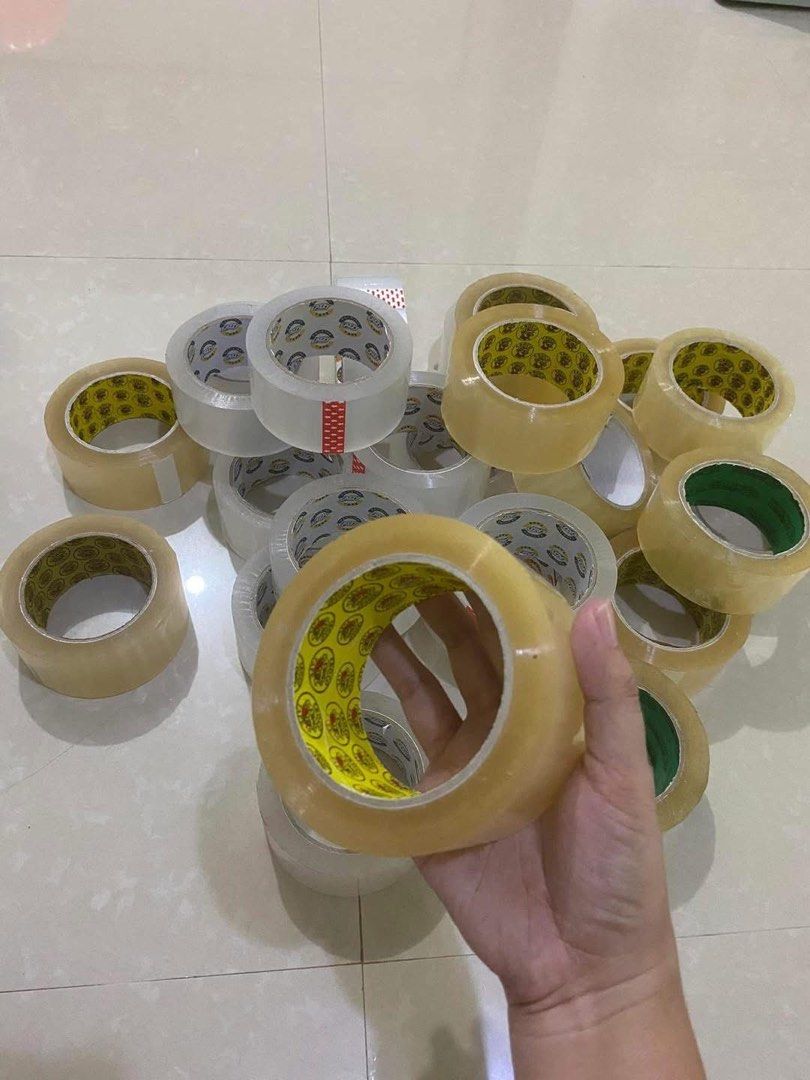 Clear Packing Tape Rolls for Shipping and Moving (Category: Accessory Holder, Box & Organizers) located in Lucena. Submitted by selenaandco (Listing ID 1455109247, Image 1). Description: 35 each 3pcs and up 30 each Avaialable when supplies last few stocks left.