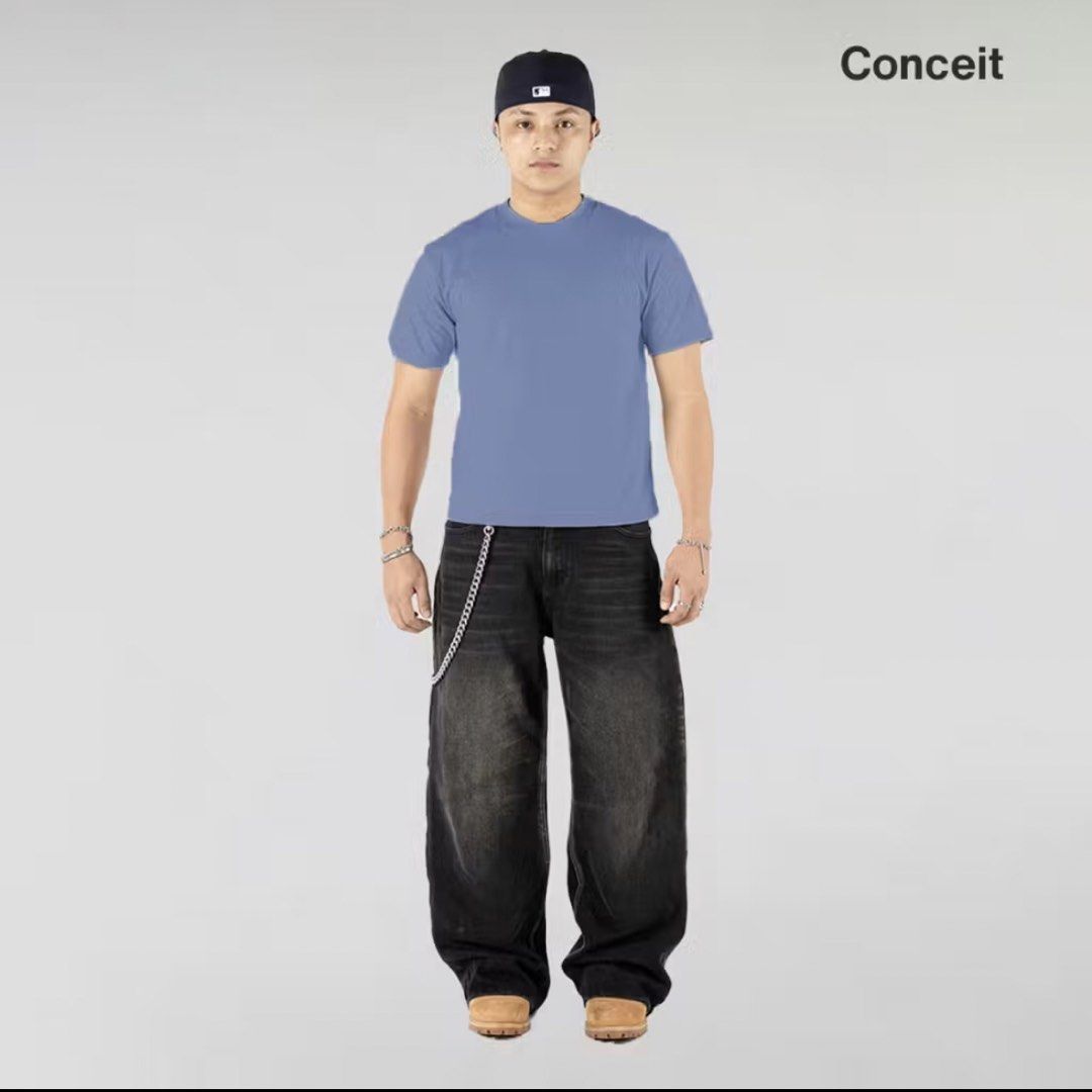 (bundle) CONCEIT Slim Fit Cropped Shirt Men (Category: Tshirts & Polo Shirts ) located in Cainta. Submitted by kyrohrndzz (Listing ID 1455071012, Image 3). Description: -All Worn Once -RFS: Prefer XL size -Colors: Navy Blue, Blue Granite, Black Oyster, Duffel Green -Men’s slim fit cropped Tee -Shorter body length compared to regular shirts -Round neckline -Short sleeves -Clean straight hem -Soft and stretchable fabric -Lightweight and easy to pai