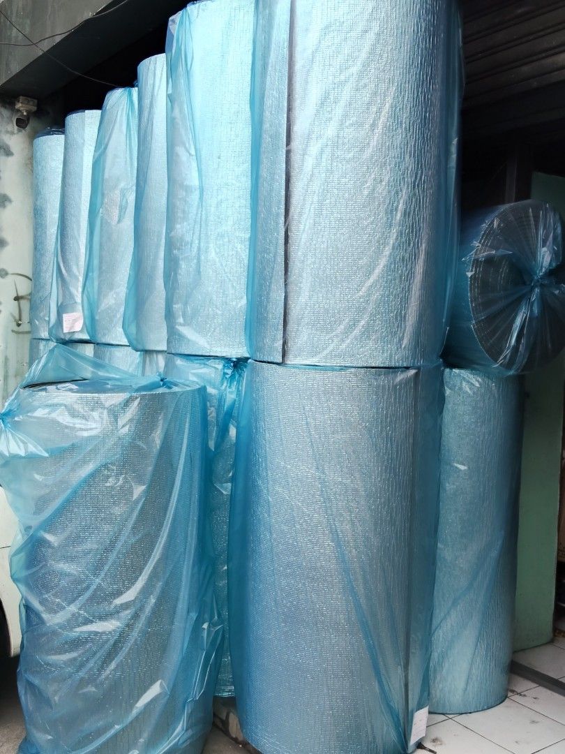 Cross-linked Polyolefin Foam Insulation Roll - 12mm x 1.2m x 20m (Category: Construction Tools & Equipment) located in Manila. Submitted by joanrevell51580 (Listing ID 1455016590, Image 3). Description: - Cross-linked Polyolefin Foam Roll - Thickness: 12mm - Width: 1.2 meters - Length: 20 meters - Backing: Plain Foil - Ideal for insulation projects - Stored in protective plastic wrap - Multiple rolls available.