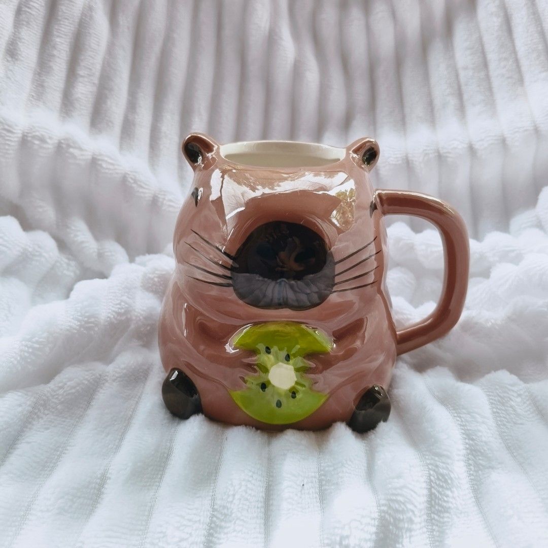 Cyte Capybara Ceramic Mug (Category: Coffee & Tea Tableware) located in Bontoc. Submitted by shaneebhee (Listing ID 1444059251, Image 1). Description: .