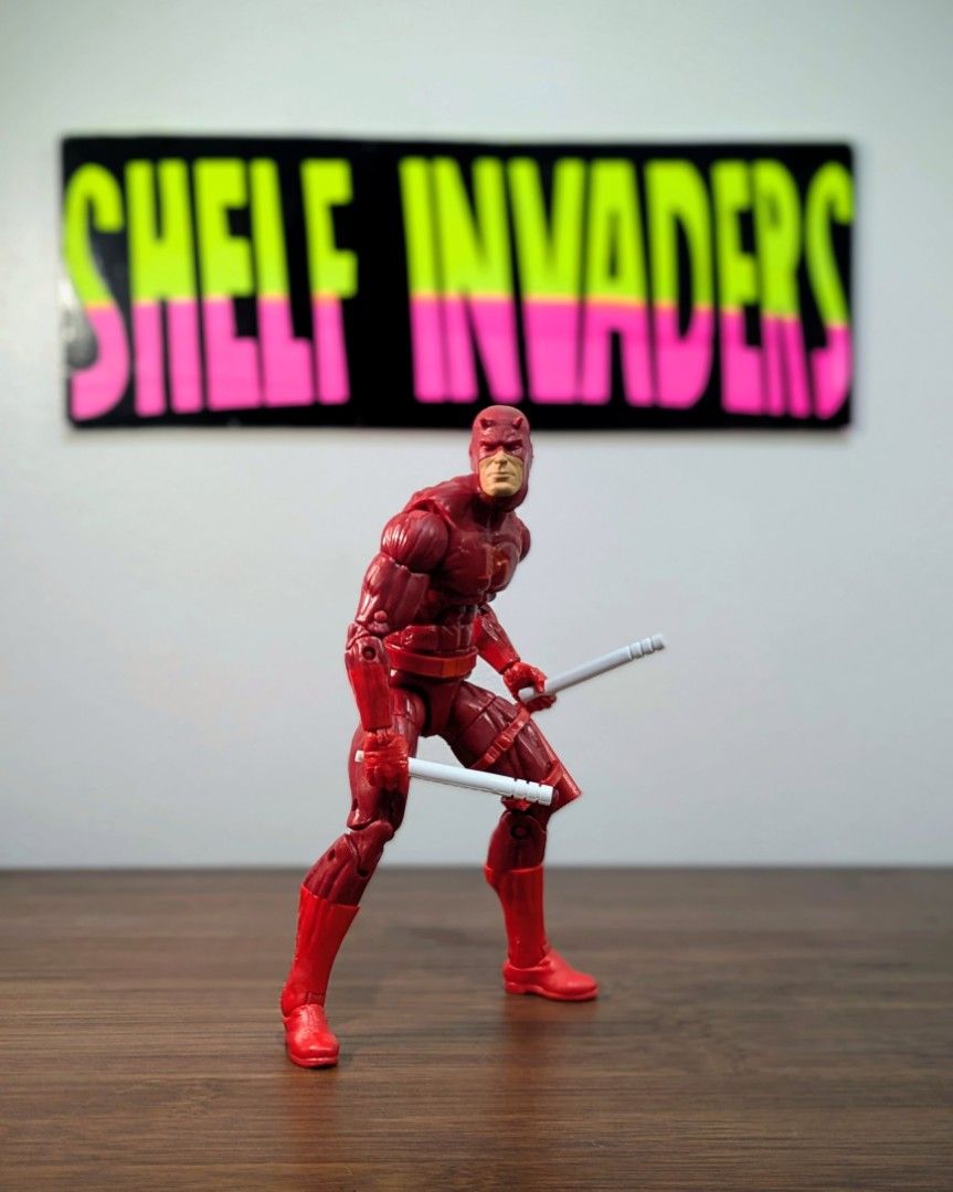 Daredevil Marvel Legends (Category: Figurines & Statues) located in Manila. Submitted by shelfinvaders (Listing ID 1455135575, Image 1). Description: For faster replies, pls message our FB page, Shelf Invaders, with the same name and logo. Marvel Legends Daredevil -no box - good condition MOP: BDO, BPI, GCash.