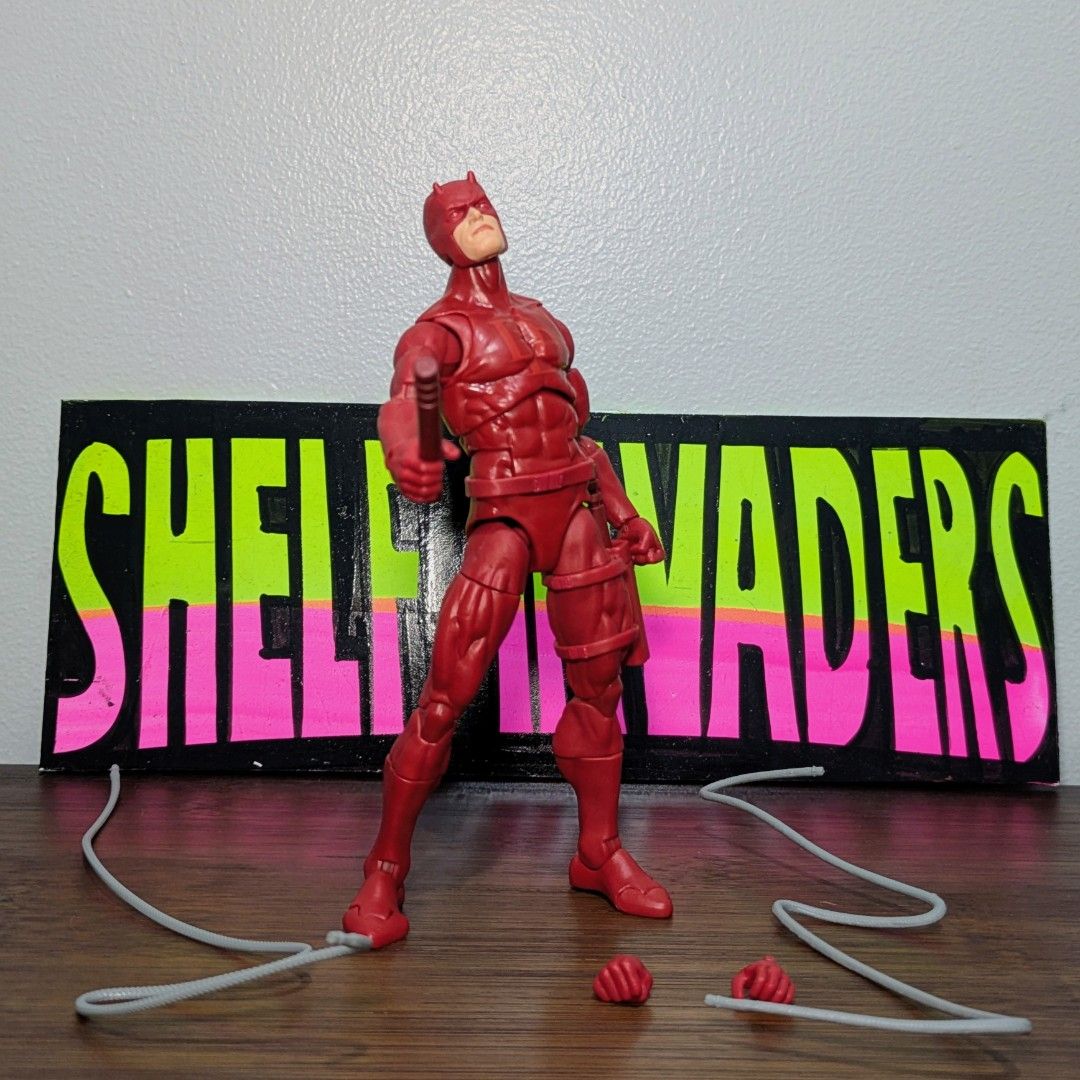 Daredevil Marvel Legends (Category: Figurines & Statues) located in Manila. Submitted by shelfinvaders (Listing ID 1455135588, Image 1). Description: For faster replies, pls message our FB page, Shelf Invaders, with the same name and logo. Marvel Legends Daredevil - no box -good condition MOP: BDO, BPI, GCash.