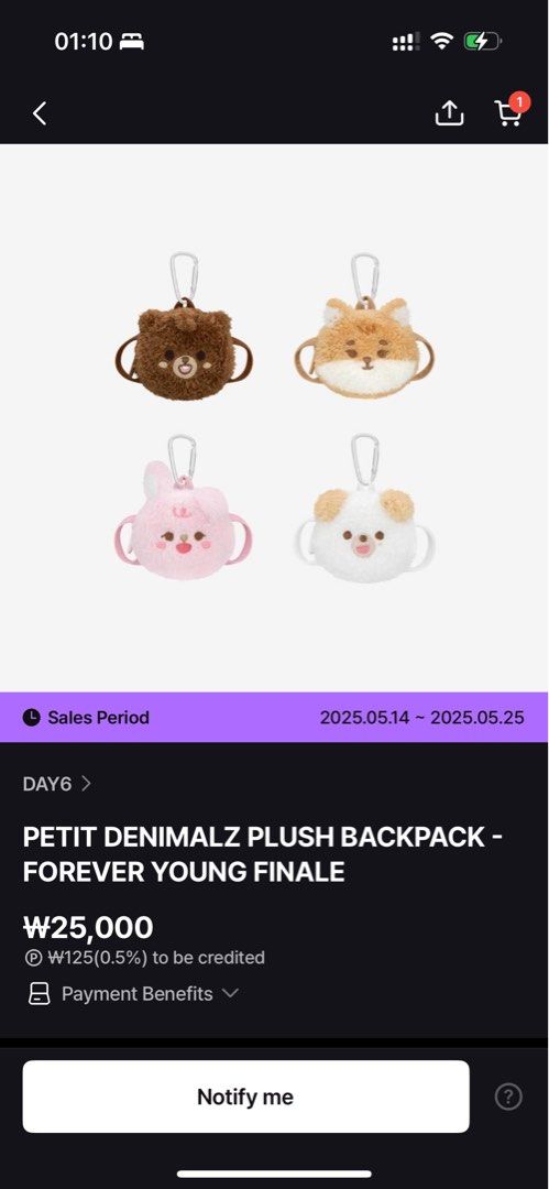 DAY6 PETIT DENIMALZ BAGPACK (PIL, DON) (Category: Backpacks) located in Manila. Submitted by wonphilph (Listing ID 1455123406, Image 2). Description: WTS DAY6 RANDOM MERCH DENIMALZ MD ITEMS ALL ONHAND Denimalz Bagpack = 750 each ✅ 1 week reservation with nrdp ✅ all onhand and ready to ship please DM for reservations!!! not for sensi, WYSIWYG, will be shipped with OPP plastic 📦 jnt, lbc, ggx, and lalamove 💵 gcash, bpi, gotyme wts sungjin youngk 
