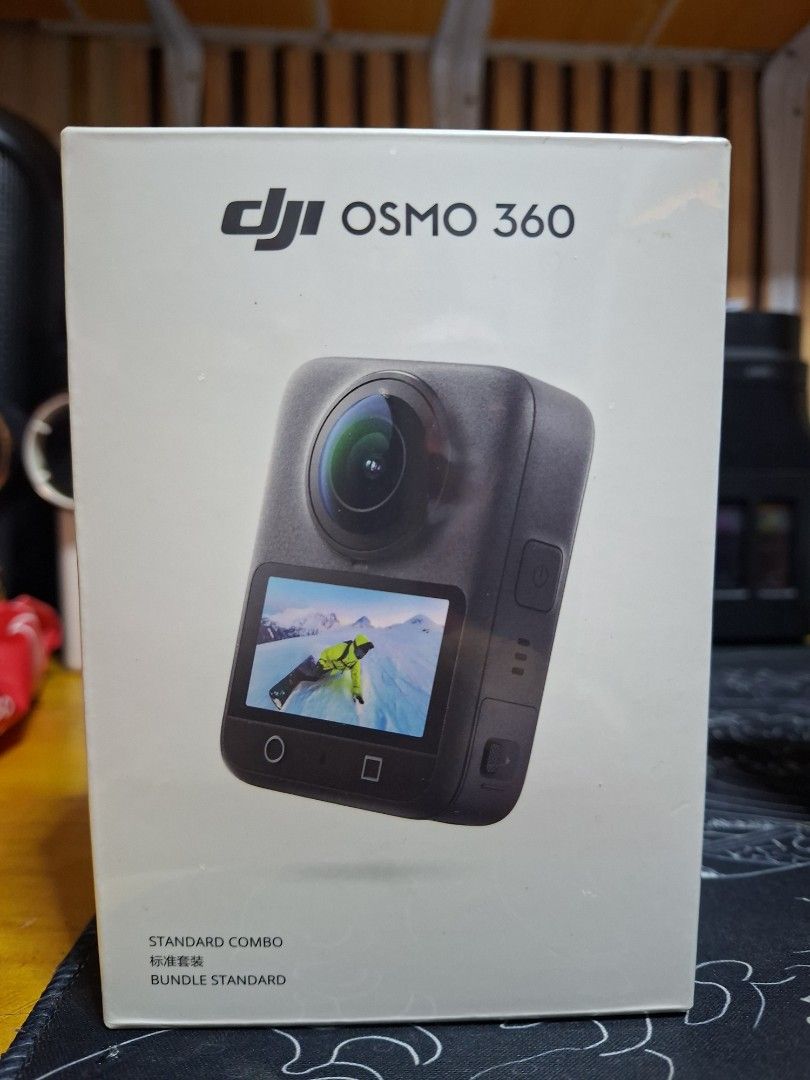 DJI Osmo 360 Standard Combo Bundle (Category: Cameras) located in Quezon City. Submitted by mightydroneemperor (Listing ID 1455106173, Image 1). Description: DJI OSMO 360 Standard Combo ✅ ️Brand new ✅️ Unactivated ✅️ Sealed Items 📍QC loc 🚉MRT/LRT Meet-up 🛵 Lalamove/LBC COP .