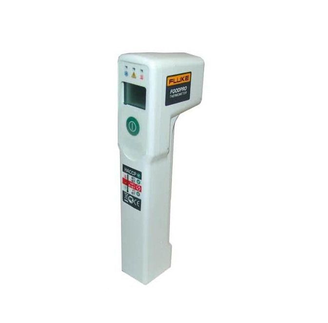 Food Thermometer, Infrared Thermometer, FLUKE FoodPro, HACCP, NSF, Food Safety Infrared Thermometer (Category: Pest Control) located in Quezon City. Submitted by supersale_lsi (Listing ID 238741450, Image 1). Description: Designed for HACCP Monitoring Non-Contact Food Safety Thermometer (Infrared) Model: FoodPro Make: Fluke (US) Features: * IP54 sealing (hand-washable, non-submersible), CE NSF Certification * Temperature Range: -30 to 200C (-20 t